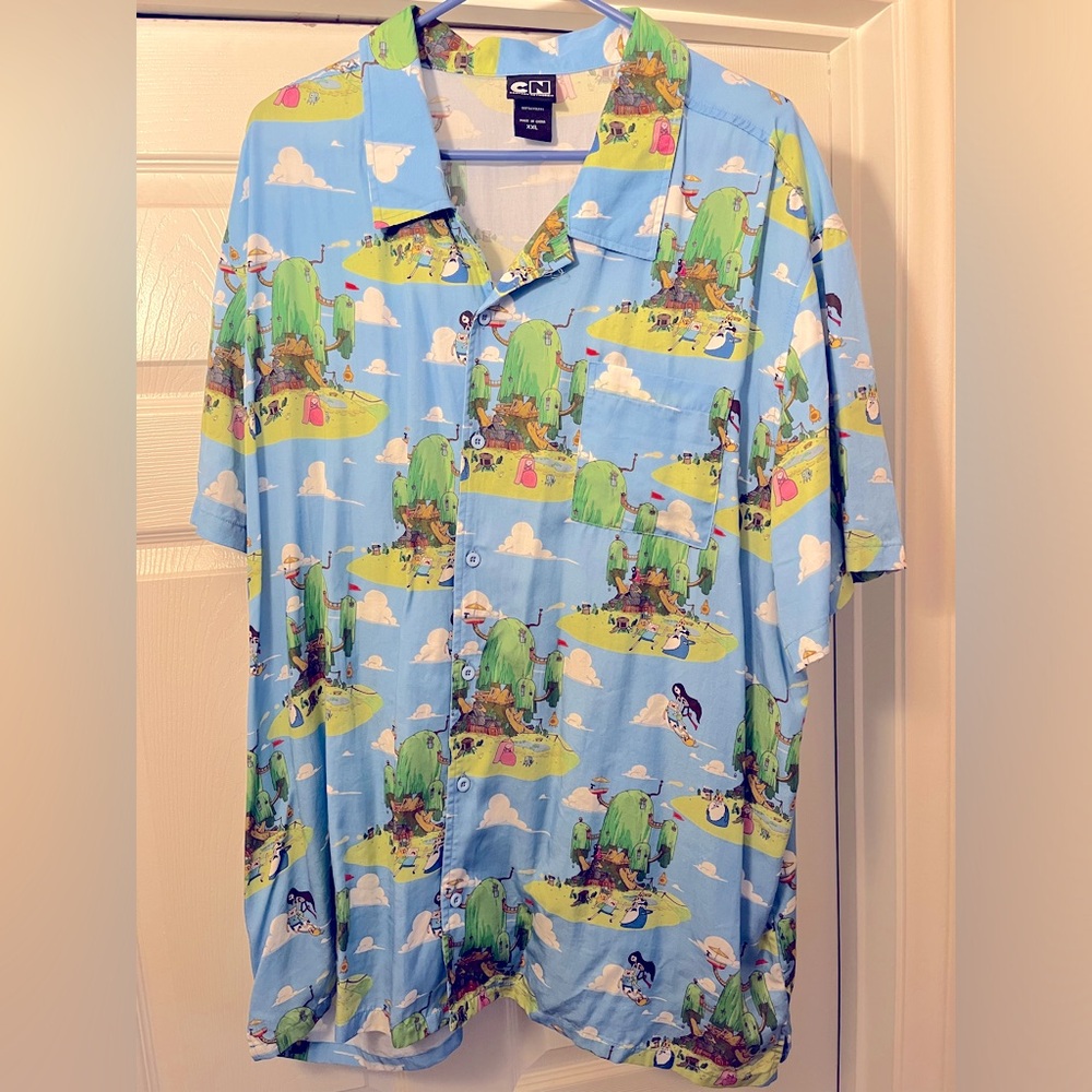 Adventure Time Boxlunch Exclusive XXL Button Down